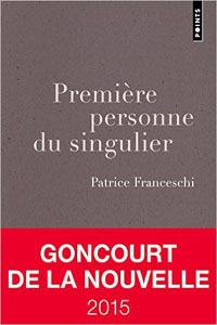 Première personne du singulier