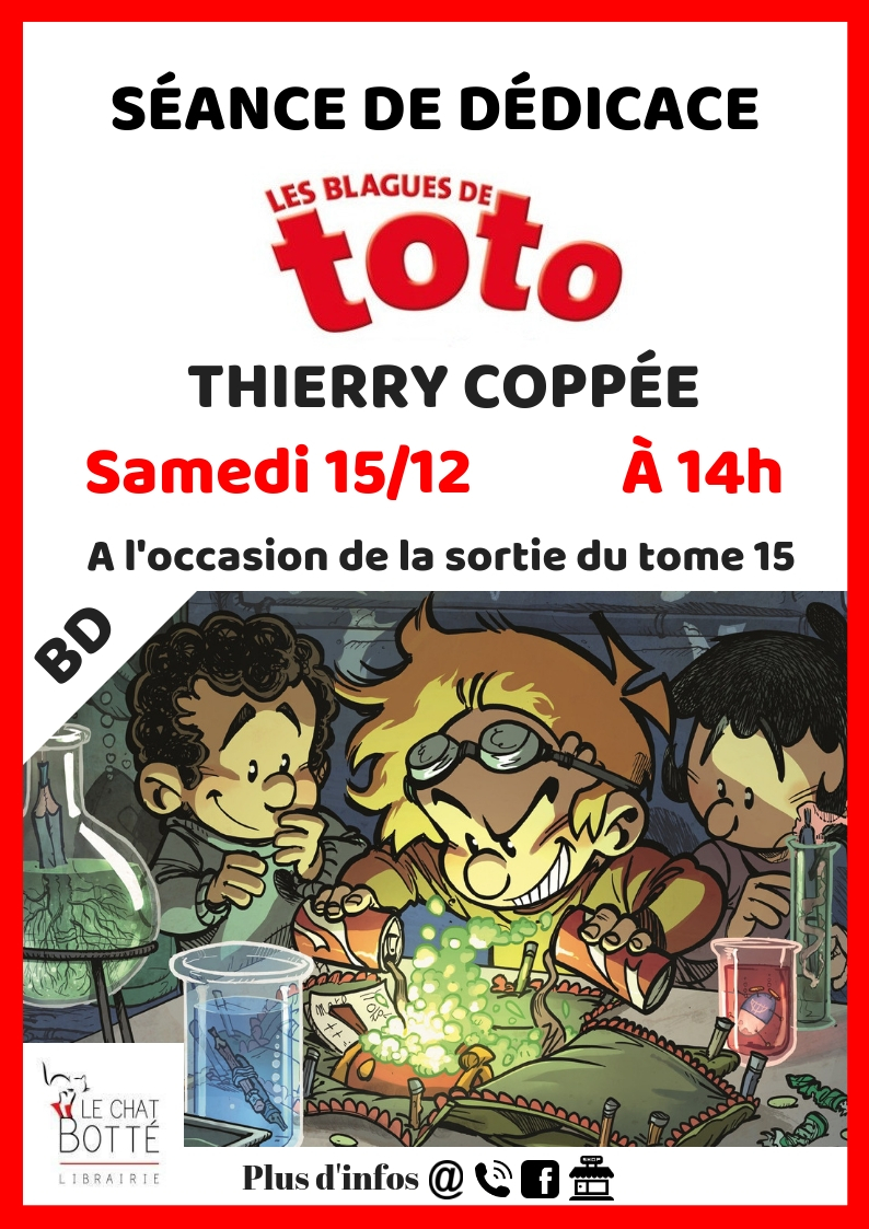 Dédicace – Thierry Coppée