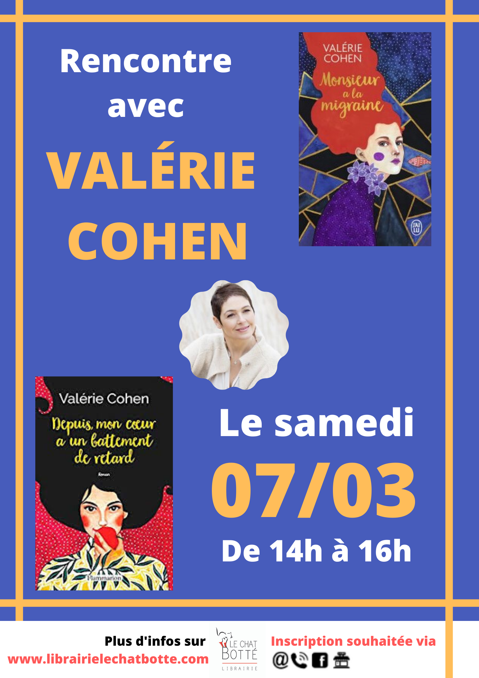 Rencontre avec Valérie Cohen